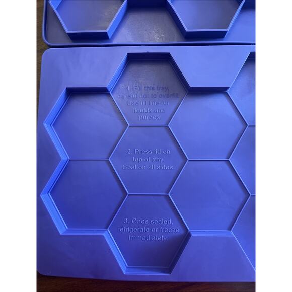 Baby Ready Freezer Container By Shape Store Frozen Food Storage PreserveOrganize - Picture 6 of 9